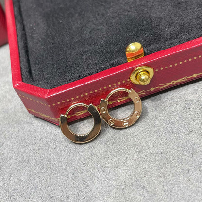 [Luna Brilliance] LOVE MINI EARRINGS