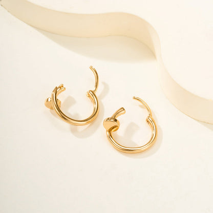 [Luna Brilliance] JUSTE NO DIAMOND MINI EARRINGS