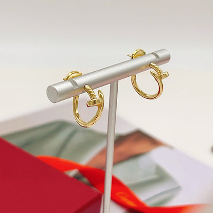 [Luna Brilliance] JUSTE NO DIAMOND MINI EARRINGS