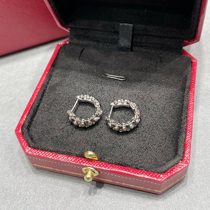 [Luna Brilliance] CLASH MINI HOOP EARRINGS