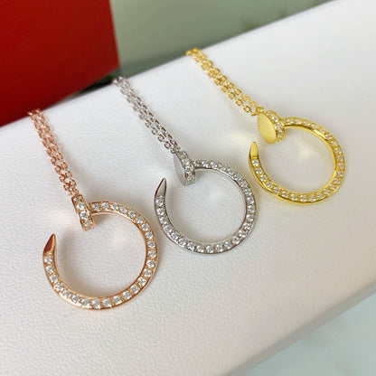 [Luna Brilliance] JUSTE NECKLACE FULL DIAMOND