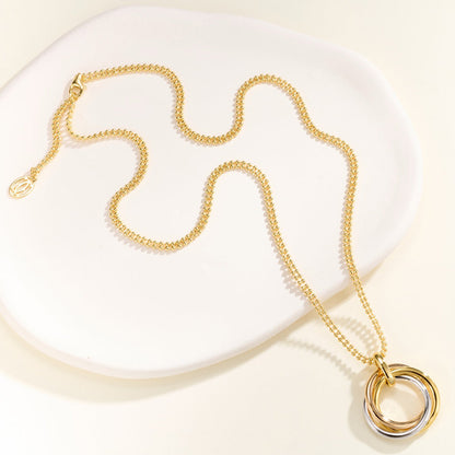 [Luna Brilliance] TRINITY LARGE NECKLACE