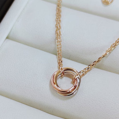 [Luna Brilliance] TRINITY MINI NECKLACE