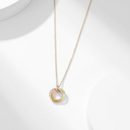[Luna Brilliance] TRINITY SMALL NECKLACE