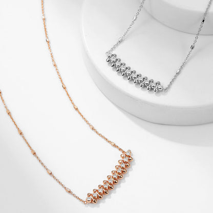 [Luna Brilliance] CLASH  MEDIUM DIAMOND NECKLACE
