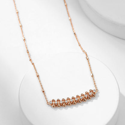 [Luna Brilliance] CLASH  MEDIUM DIAMOND NECKLACE