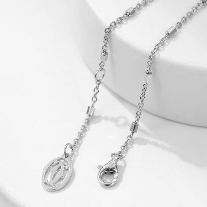 [Luna Brilliance] CLASH  MEDIUM DIAMOND NECKLACE