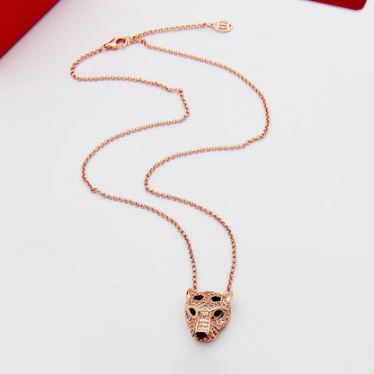 [Luna Brilliance] PANTHERE FULL DIAMOND NECKLACE