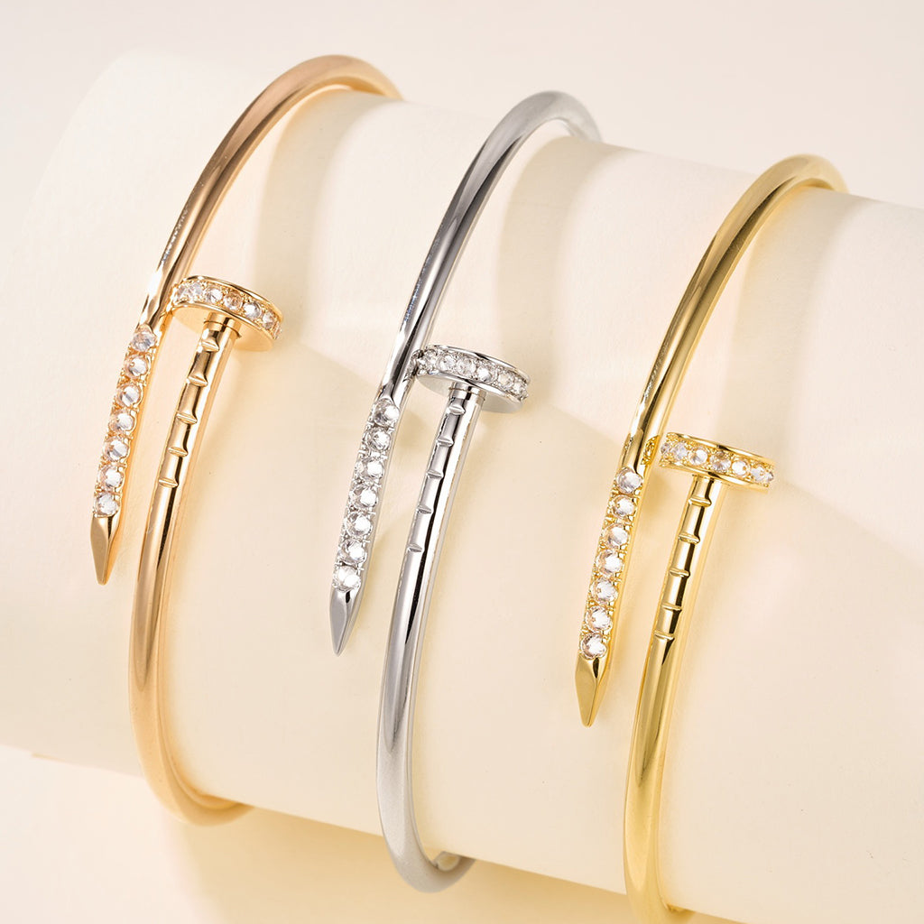 [Luna Brilliance] JUSTE BRACELET 2.5MM DIAMONDS