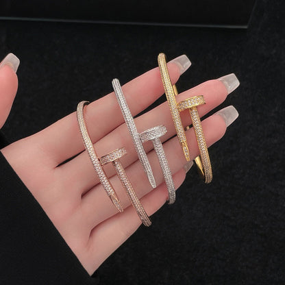 [Luna Brilliance] JUSTE BRACELET 3.5MM ALL DIAMONDS