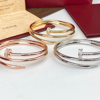 [Luna Brilliance] JUSTE BRACELET 3.5MM DOUBLE ROW DIAMOND