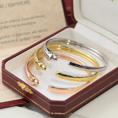 [Luna Brilliance] PANTHERE OPEN BRACELET