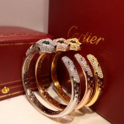 [Luna Brilliance] PANTHERE BIG BRACELET DIAMONDS