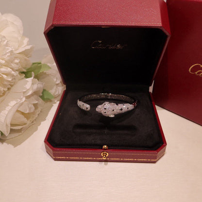 [Luna Brilliance] PANTHERE BIG BRACELET DIAMONDS