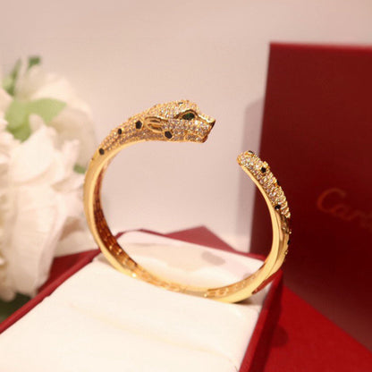 [Luna Brilliance] PANTHERE BIG BRACELET DIAMONDS
