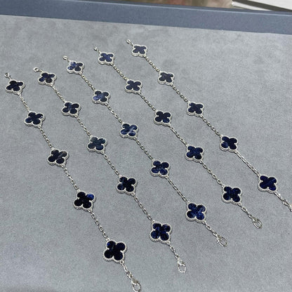 [Luna Brilliance]CLOVER 5 MOTIF PIETERSITE BRACELET COLLECTION