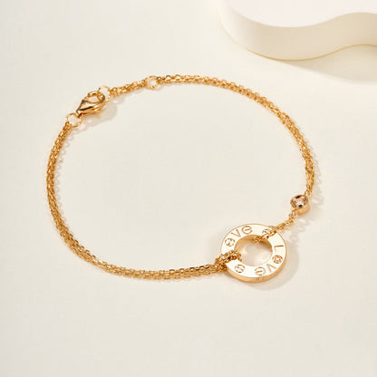 [Luna Brilliance] LOVE BRACELET 2 DIAMOND