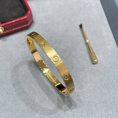 [Luna Brilliance] LOVE BRACELET 6.1MM BRUSHED