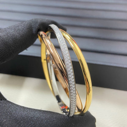 [Luna Brilliance] TRINITY 2.8MM SMALL BRACELET