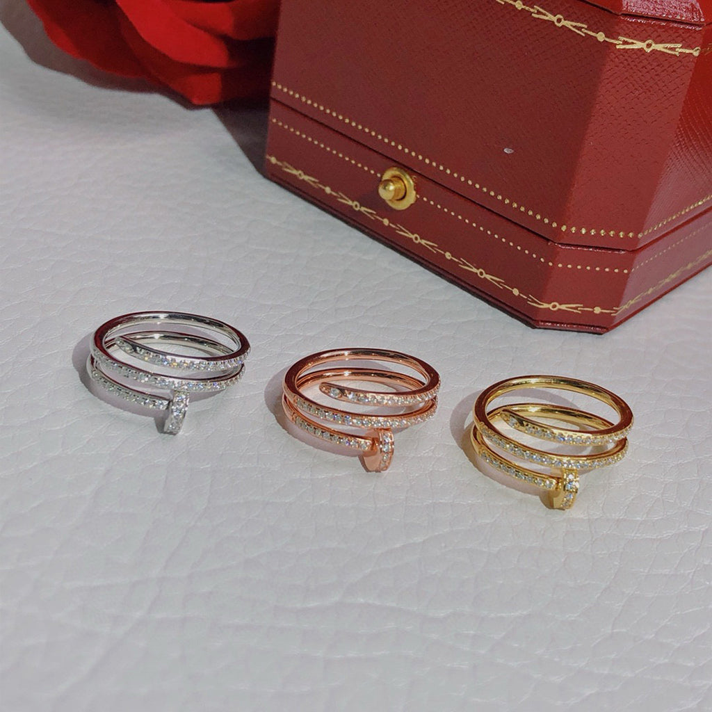 [Luna Brilliance] JUSTE RING 4.8MM FULL DIAMOND