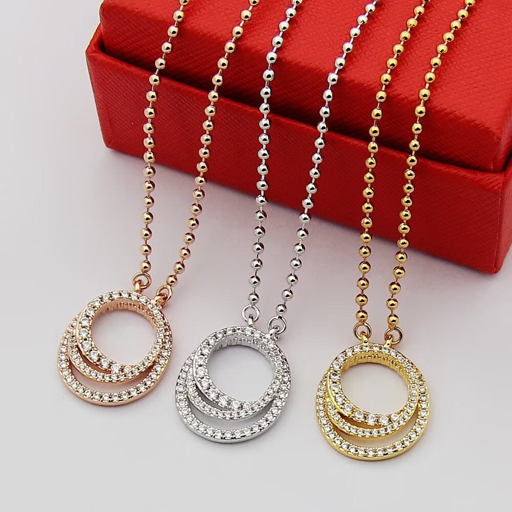 [Luna Brilliance] ETINCELLE  FULL DIAMOND NECKLACE