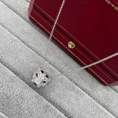 [Luna Brilliance] PANTHERE FULL DIAMOND NECKLACE