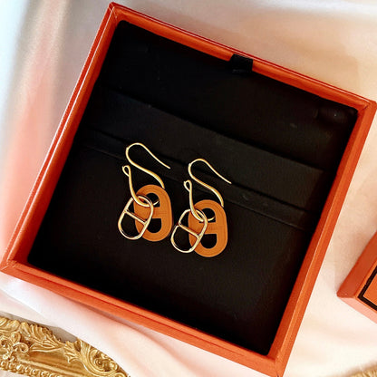 [Luna Brilliance]HM O'MAILLON GOLD EARRINGS
