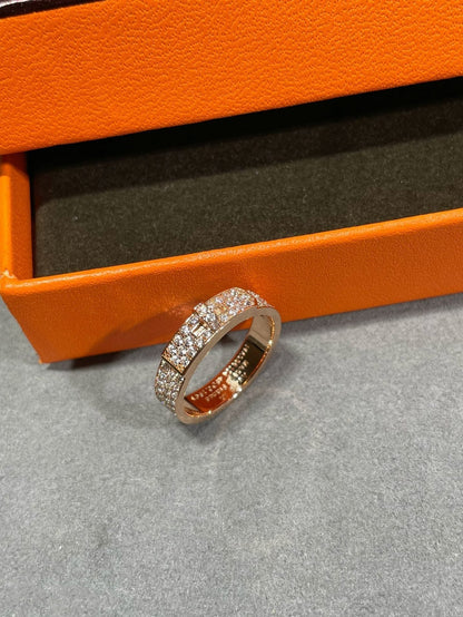 [Luna Brilliance]KELLY PINK GOLD DIAMOND RING