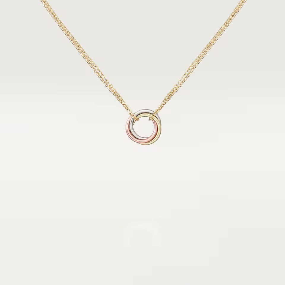 [Luna Brilliance] TRINITY MINI NECKLACE