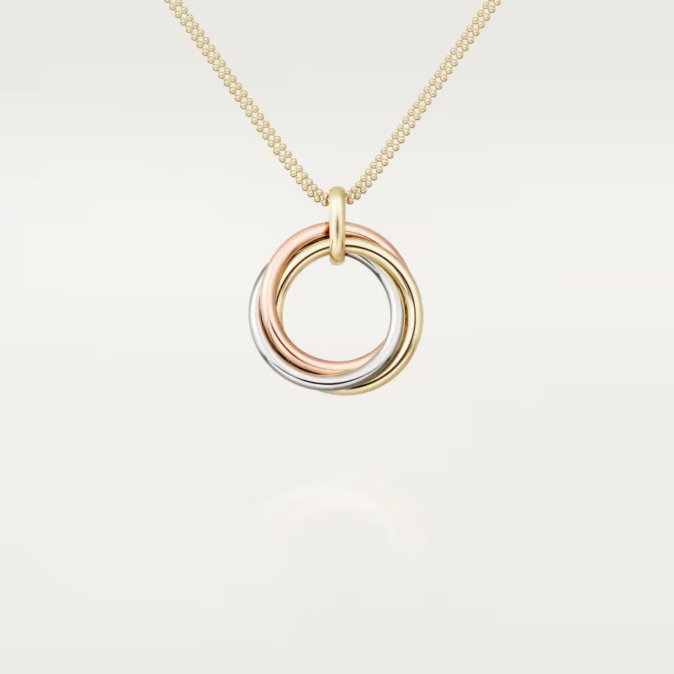 [Luna Brilliance] TRINITY LARGE NECKLACE