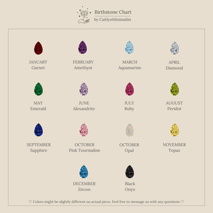 Toi et Moi Birthstone Ring
