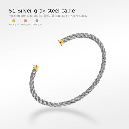 [Luna Brilliance]FORCE SERIES BRACELET CABLES 50 CHOICES (DIY SELECTION)