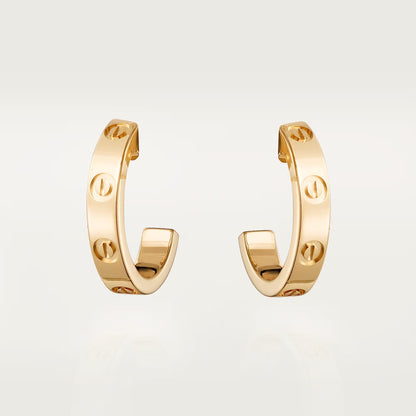 [Luna Brilliance] LOVE EARRINGS 2.65 MM NO DIAMOND SMALL
