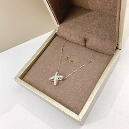 [Luna Brilliance]JEUX DE DIAMOND NECKLACE