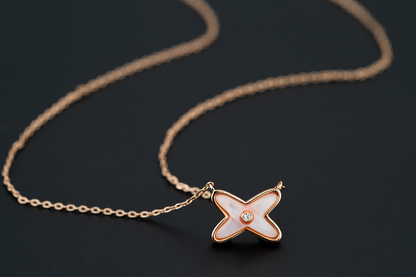 [Luna Brilliance]JEUX DE NECKLACE 1 DIAMOND