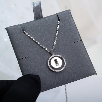 [Luna Brilliance]LUCKY MOVE PM NECKLACE SILVER DIAMOND