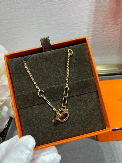 [Luna Brilliance]HM STERLING CHAINE D'ANCRE HEART