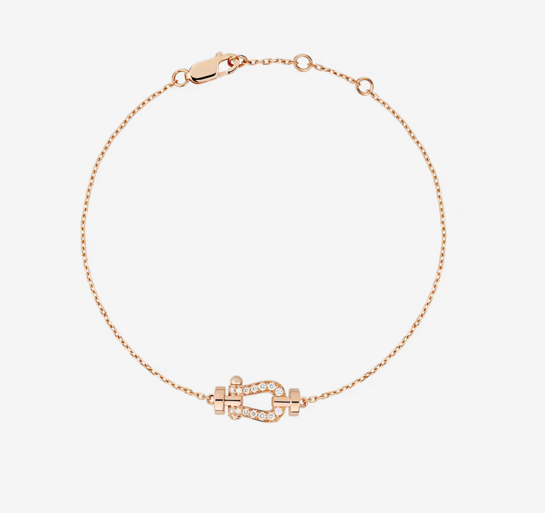 [Luna Brilliance]FORCE 10 FULL DIAMOND BUCKLE CHAIN LINK MINI MODEL