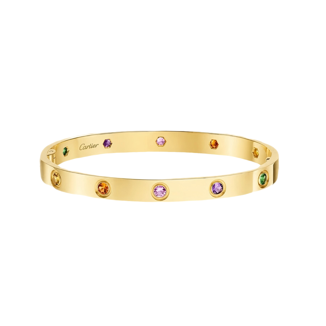 [Luna Brilliance]2026 RAINBOW LOVE BRACELET 6.1MM  10 DIAMONDS