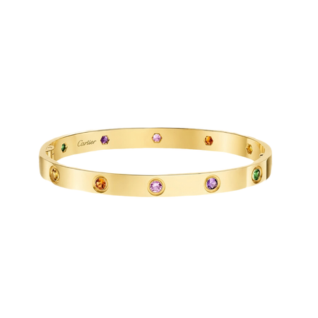 [Luna Brilliance]2026 RAINBOW LOVE BRACELET 6.1MM  10 DIAMONDS