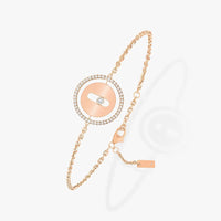 [Luna Brilliance]LUCKY MOVE PAVED DIAMOND BRACELET