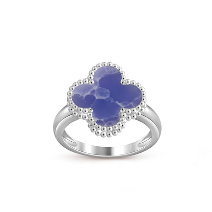 [Luna Brilliance]CLOVER SILVER RING COLLECTION