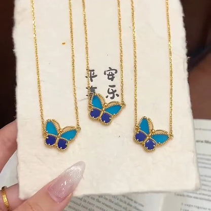 [Luna Brilliance] 2026 NEW LUCKY BUTTERFLY 1 MOTIFS NECKLACE