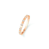 [Luna Brilliance]BEE LOVE RING PINK GOLD DIAMOND