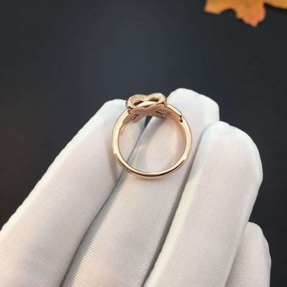 [Luna Brilliance]JEUX DE PINK GOLD DIAMOND RING