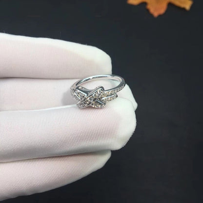 [Luna Brilliance]JEUX DE SILVER DIAMOND RING