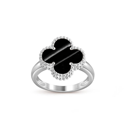 [Luna Brilliance]CLOVER SILVER RING COLLECTION