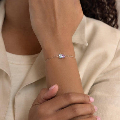 Toi et Moi Birthstone Bracelet