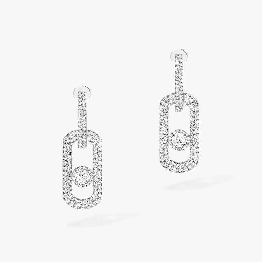 [Luna Brilliance]So Move XL Pave_-Set Diamond Pendant Earrings