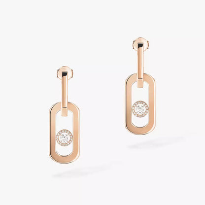 [Luna Brilliance] So Move XL Diamond Hoop Earring